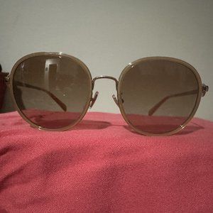 Coach Gold Sunglasses